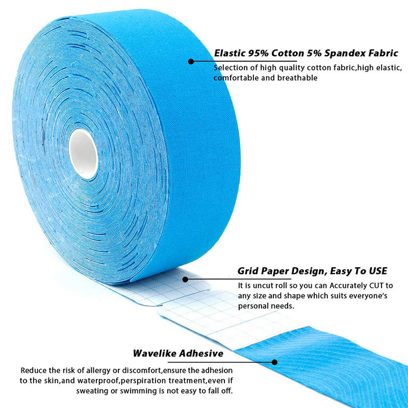 Precut Synthetic Kinesiology Tape for Physiotherapy Recovery