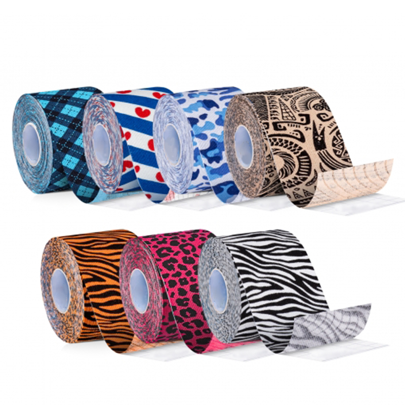 Animal Print Kinesiology Tape for Sports Support