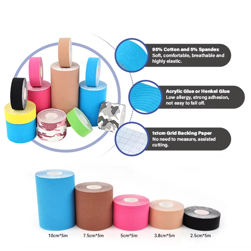 Water-Resistant Kinesiology Tape Roll