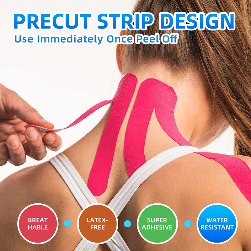 Pre-Cut Rayon Kinesiology Strips