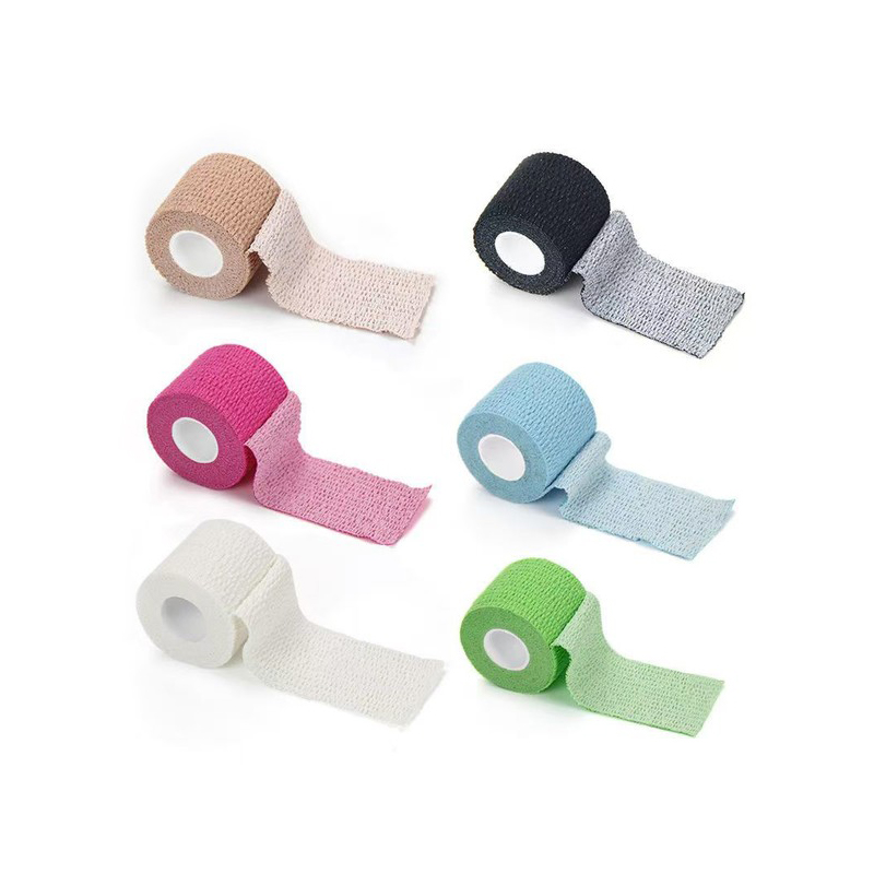 Light Elastic Adhesive Bandage, First Aid Wrapping Compression Sports Wrap Tape
