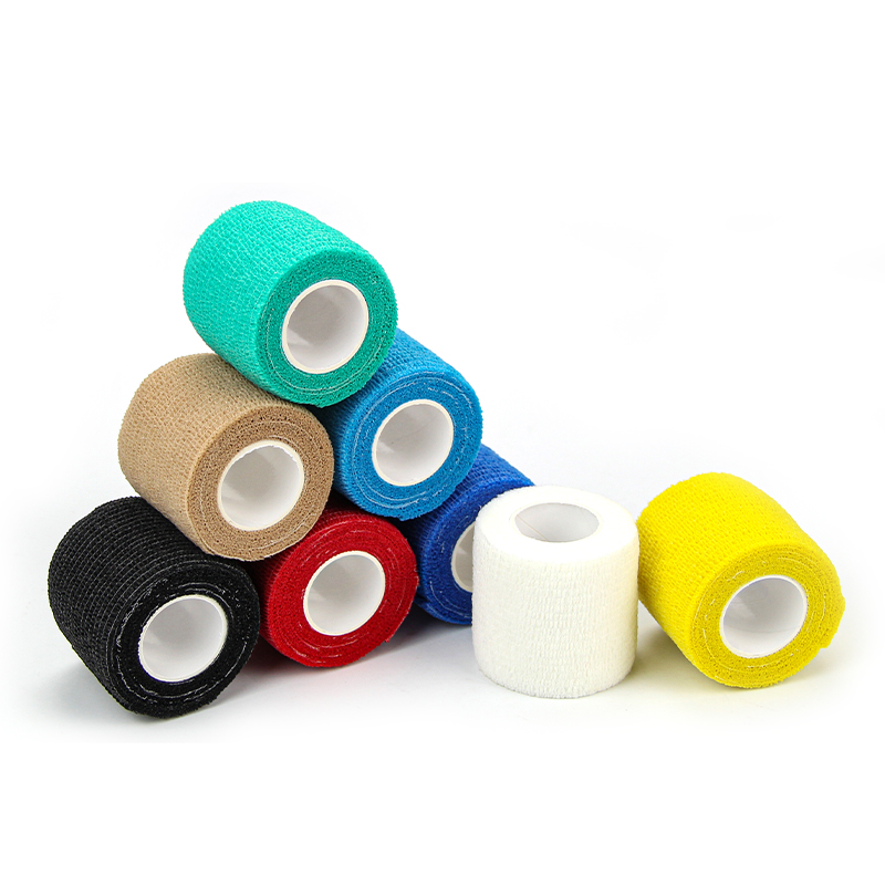 Non-Woven Self-Adhesive Bandage 5cm x 4.5m Lightweight Cohesive Tape