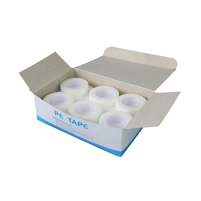 Transparent PE Medical Tape Hypoallergenic Surgical Fixation Tape