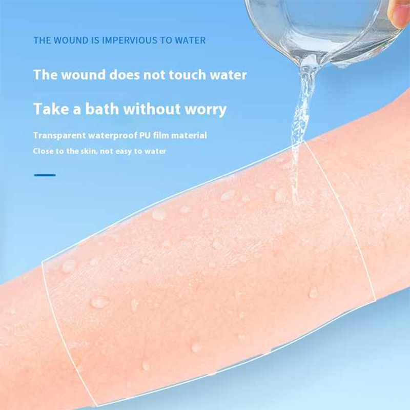 Transparent PU Film Surgical Tape – Waterproof Breathable Wound Dressing Fixation