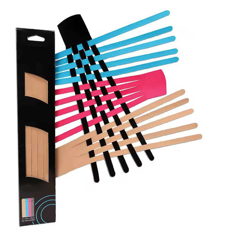 Pre-Cut Gentle Kinesiology Tape Strips