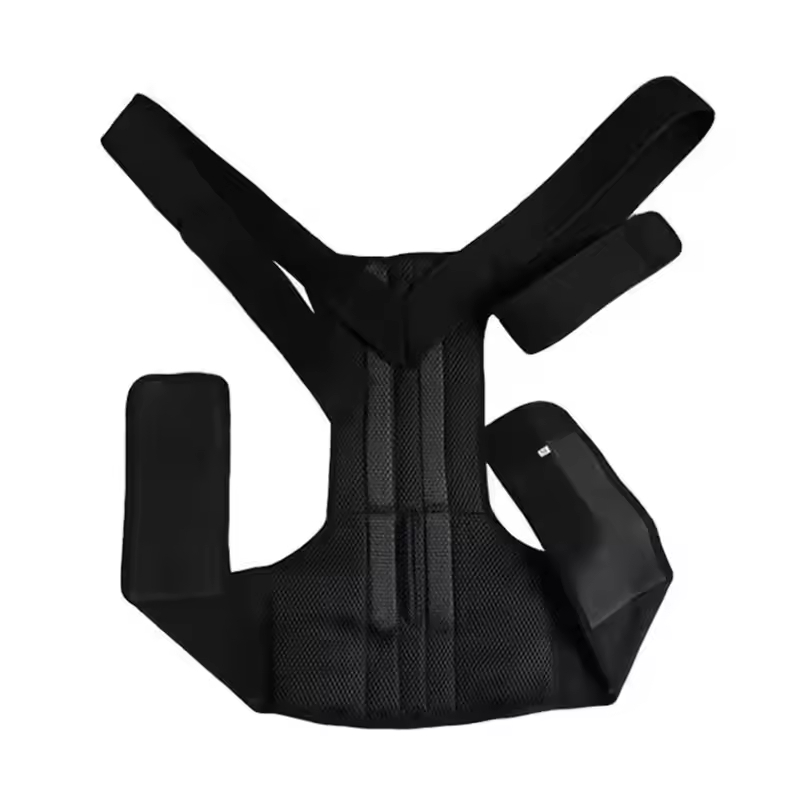 Back Support Belt Waist Trainer Shoulder Lumbar Brace Spine Support 