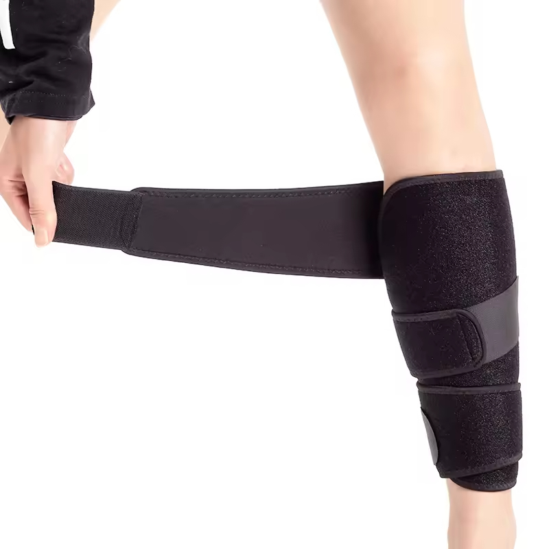 Neoprene Calf Brace Wrap Adjustable Leg Support Brace Compression Sleeve