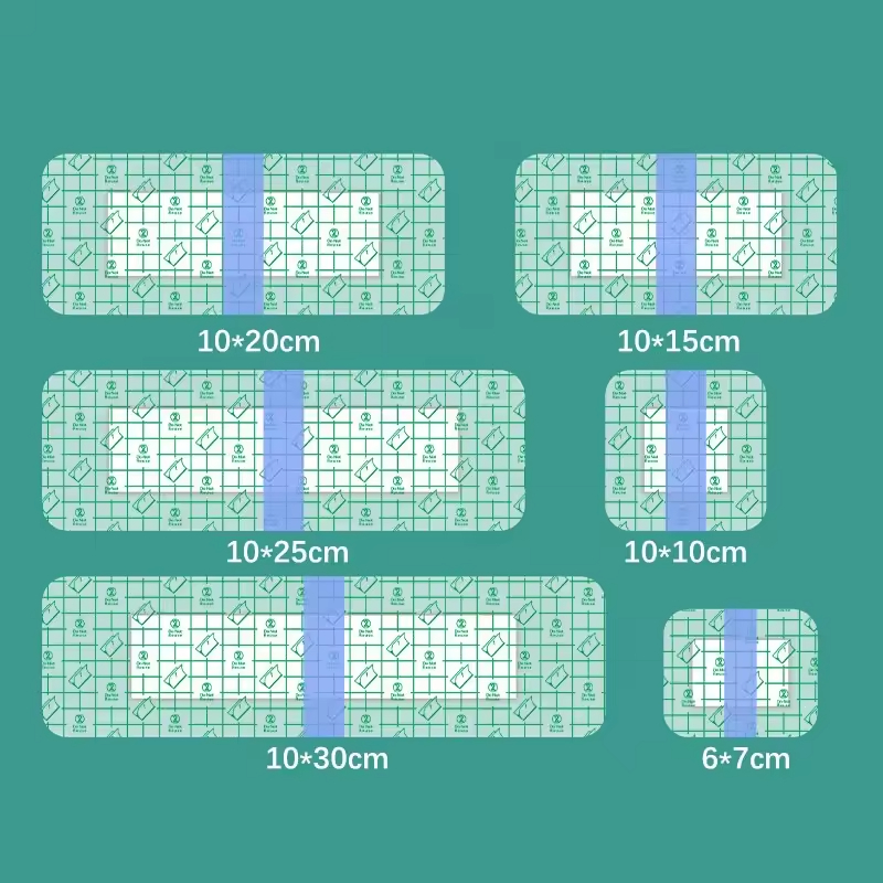 Waterproof Island Dressing with Absorbent Non-Woven Pad