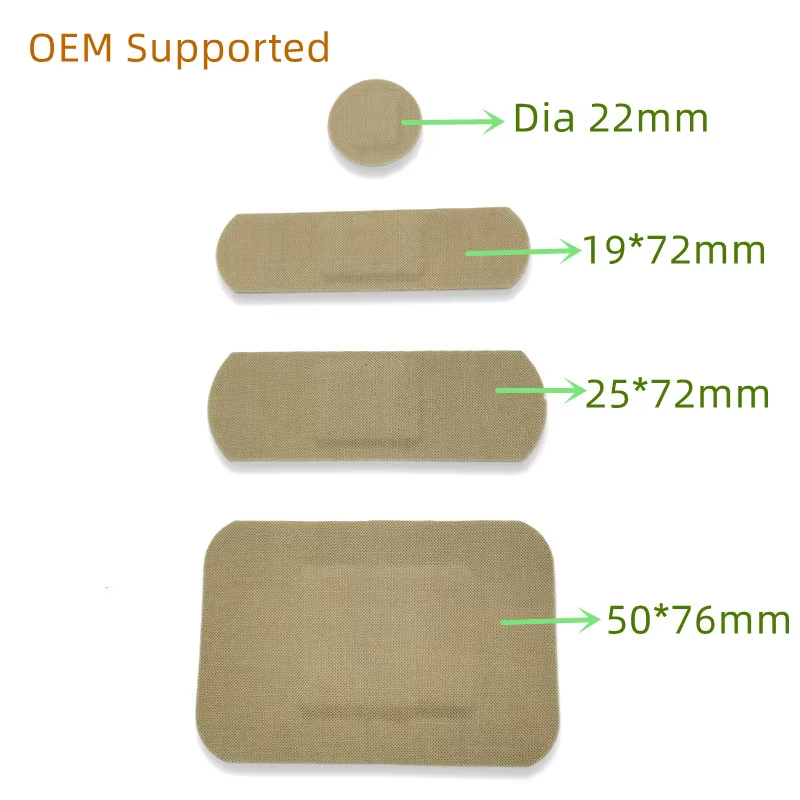 Bamboo Fiber Band Aids Biodegradable Bamboo Plasters