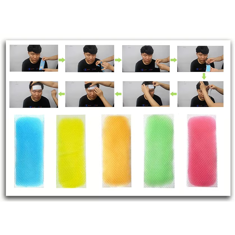 Medical Hydrogel Cooling Bandages Reducing Plaster Fever Cooling Sheet