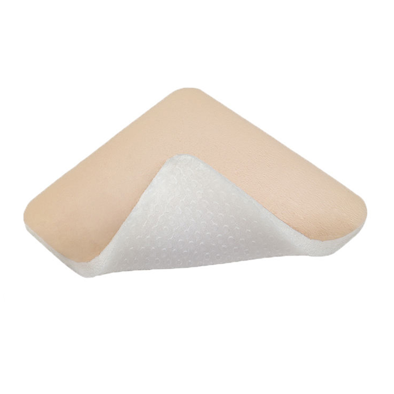 Silicone Foam Dressing with PU Film No Border for Advanced Wound Care