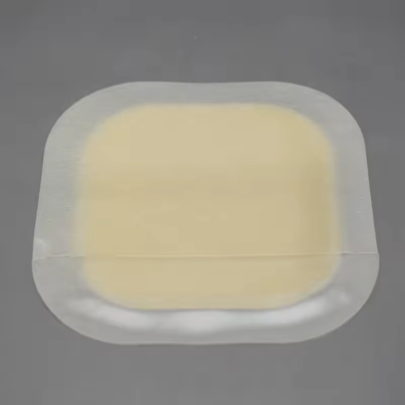 Hydrocolloid Wound Dressing Waterproof PU Backing Bordered Hydrocolloid
