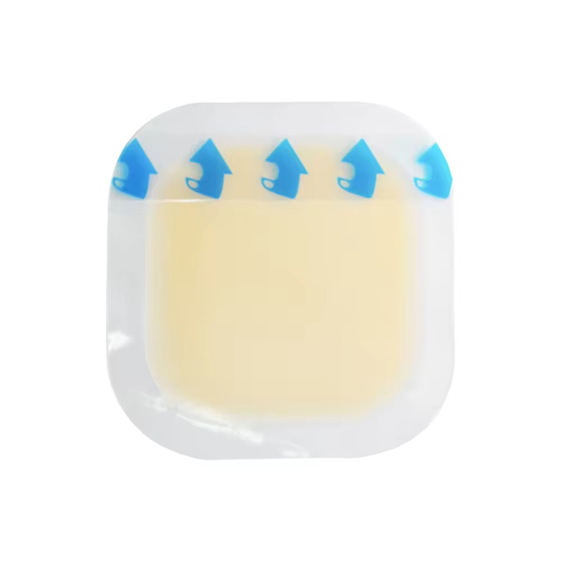 Hydrocolloid Wound Dressing Waterproof PU Backing Bordered Hydrocolloid