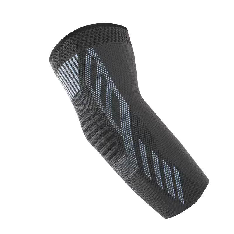 Elastic Fabric Anti-slip Knitted Elbow Brace Compression Sleeve