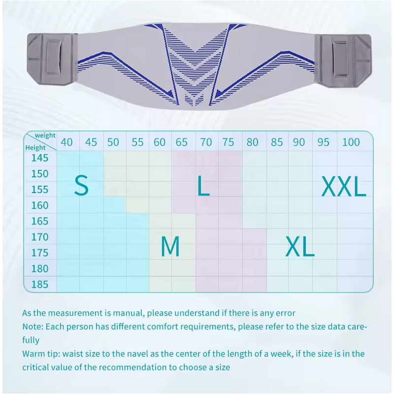 Lumbar Support Elastic Knitted Compression Belt Waist Support Waist Belt