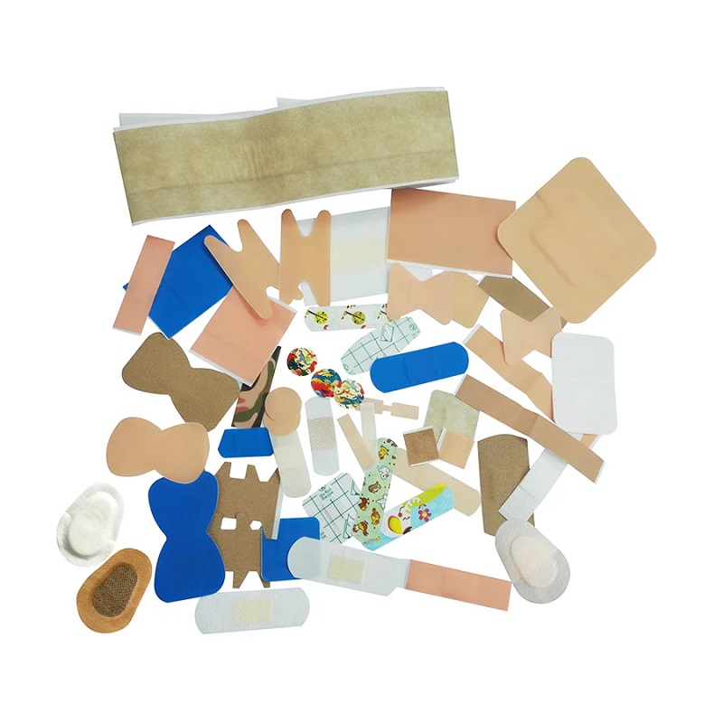 Narrow Strip Wound Plaster with Breathable PU or Fabric Backing