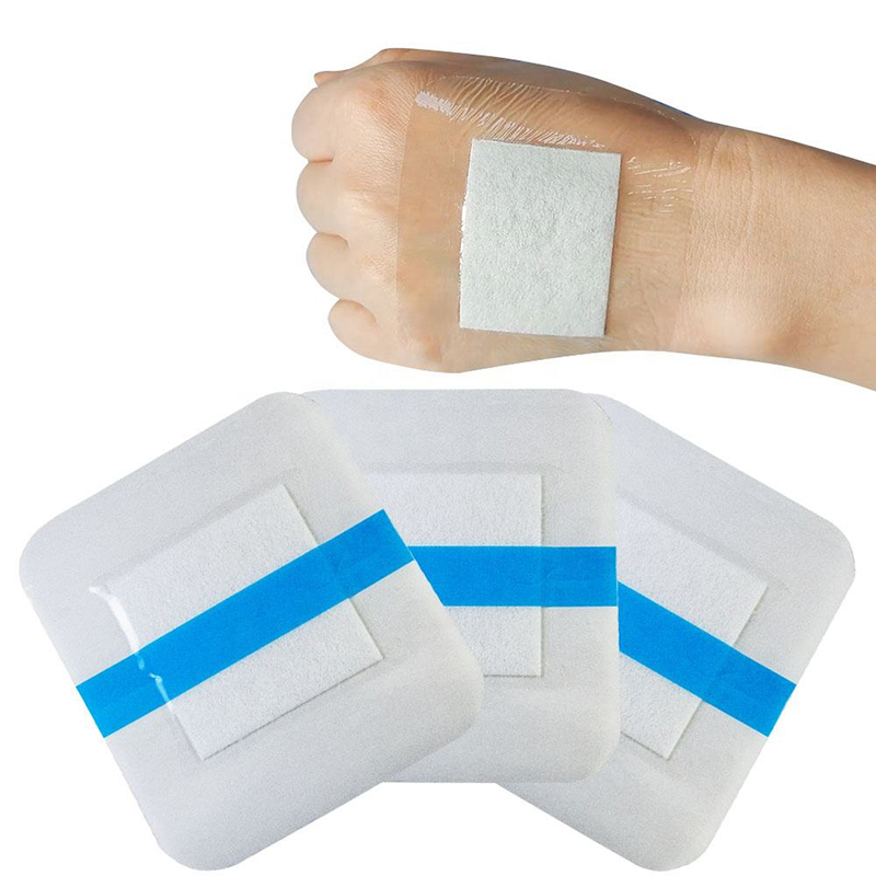 Transparent PU Film Island Dressing for Wound Visibility