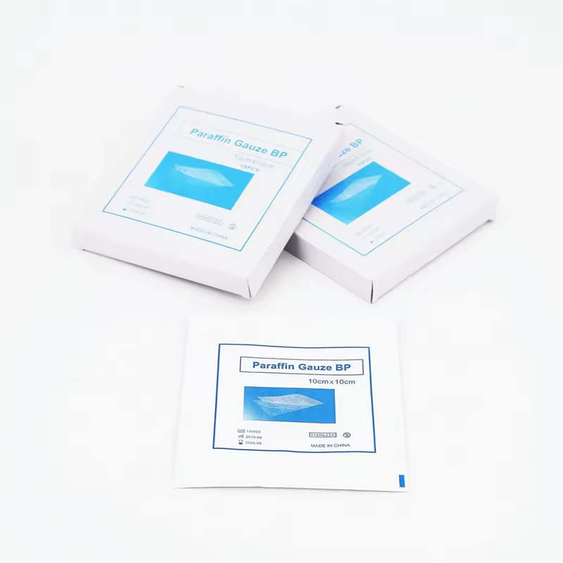 Paraffin Gauze Dressing Paraffin Tulle Burn Mesh Swab 10×10cm / 10×40cm