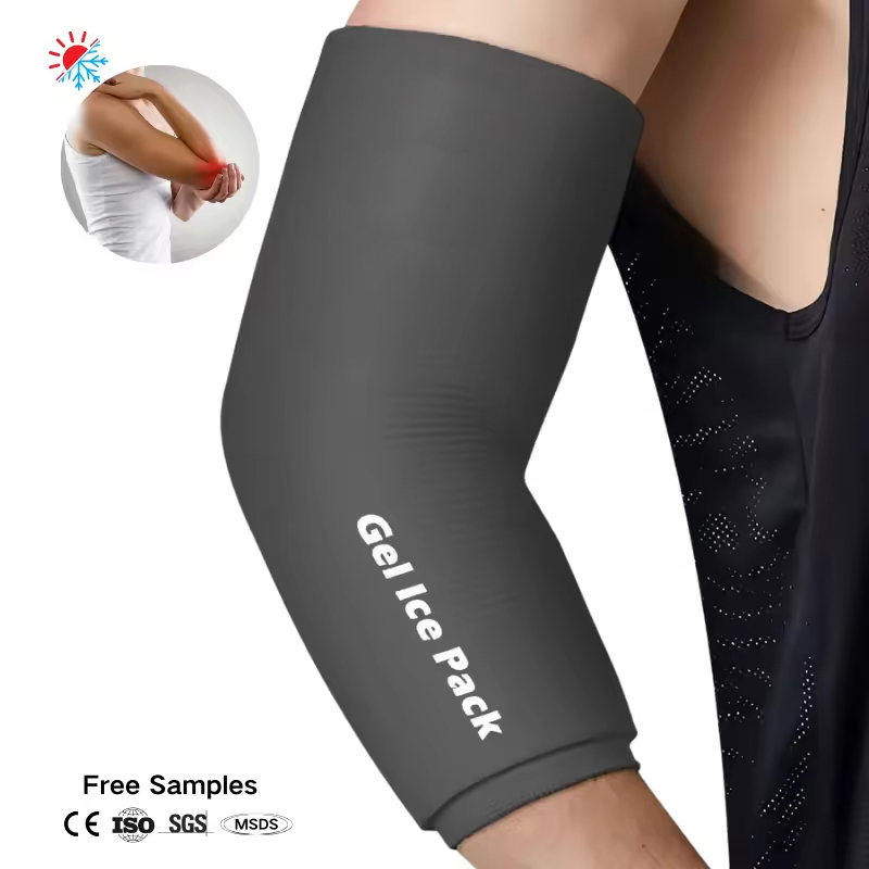 Reusable Elasto Gel Hot Cold Sleeve Knee Pain Relief Cool Compression Ankle Cool Wrap