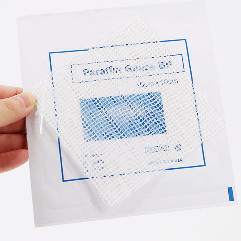 Paraffin Gauze Dressing Paraffin Tulle Burn Mesh Swab 10×10cm / 10×40cm