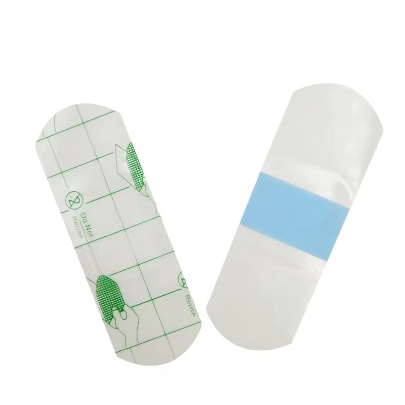 Transparent Adhesive Bandages with Waterproof PU Film