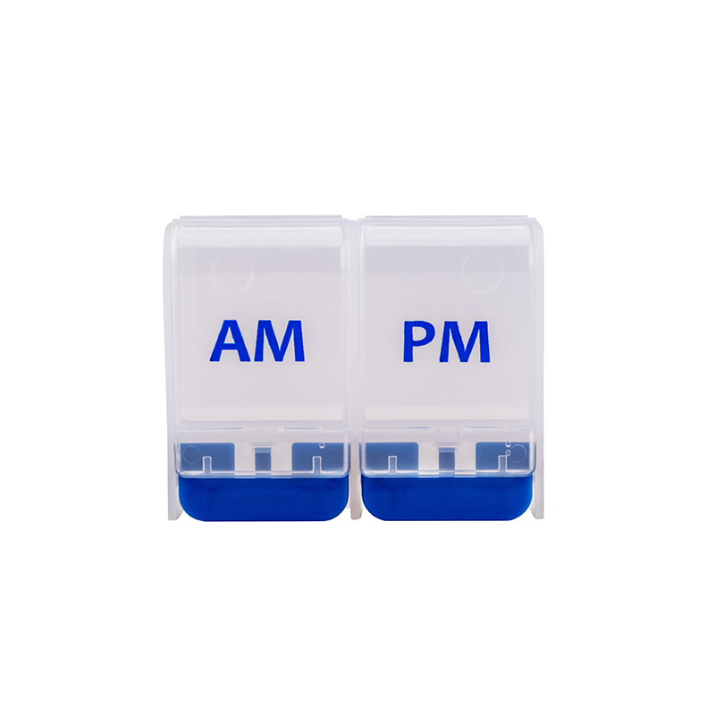 AM PM Pill Box Weekly Pill Organizer 2 Times a Day Pill Box 2 Compartment