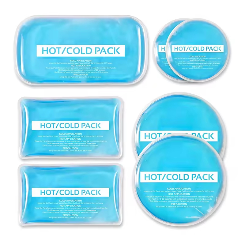 Dual-Use Hot & Cold Gel Packs Microwave Freezable