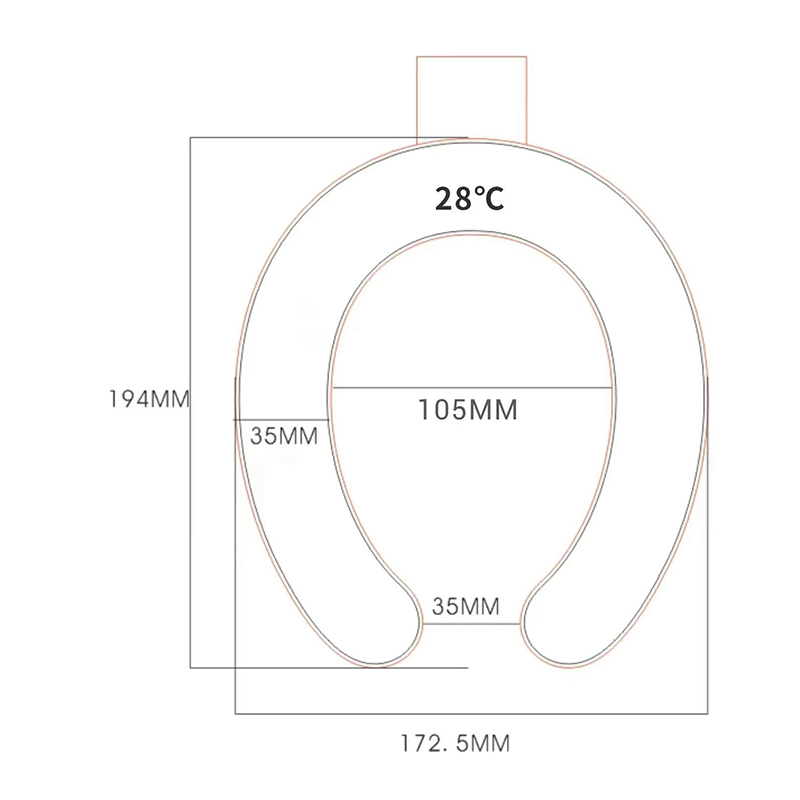 PCM Phase Change Material Neck Cooling Tube Neck Cooling Ring Neck Cooling Wrap