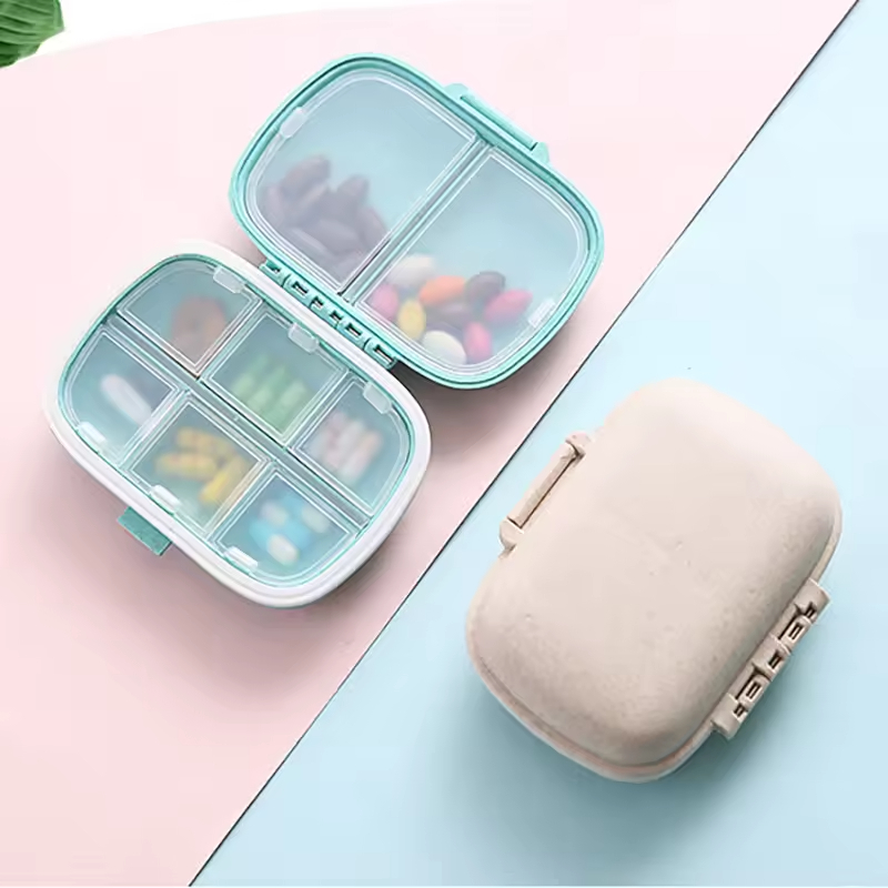 Compact Travel Daily Pill Organizer small size Pill Case