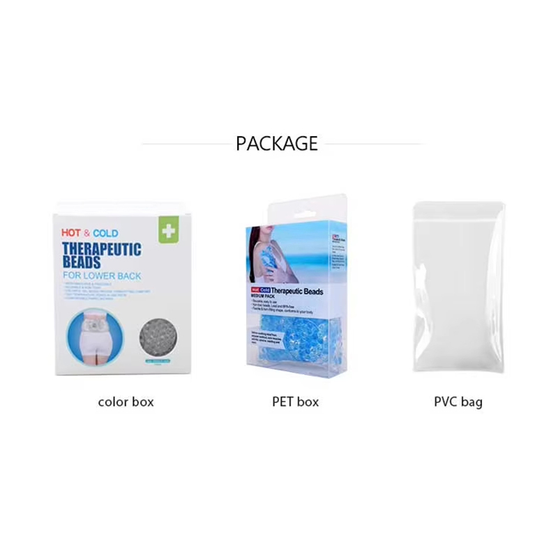 Reusable Hot&Cold Therapy Pad Gel Bead Ice Cooling Pack Bag