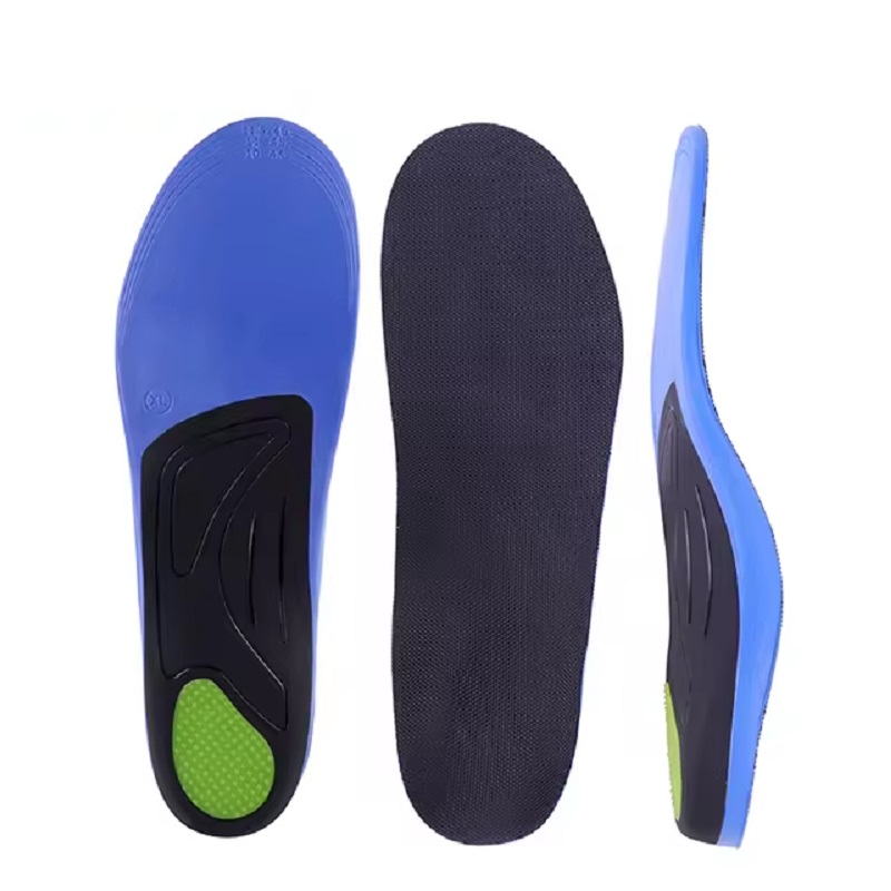 Sport Gel Orthotic Insoles PU Foam Silicon Heel Pad Orthopedic Insoles