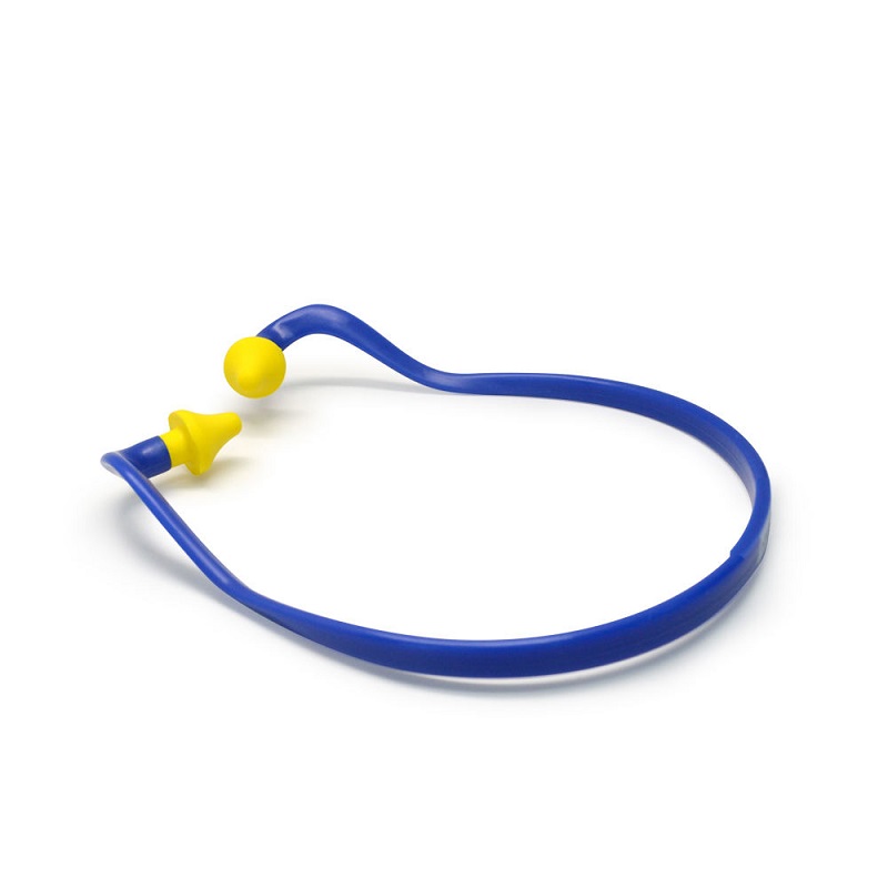 Lightweight Banded Earplugs with Replaceable Foam Pods