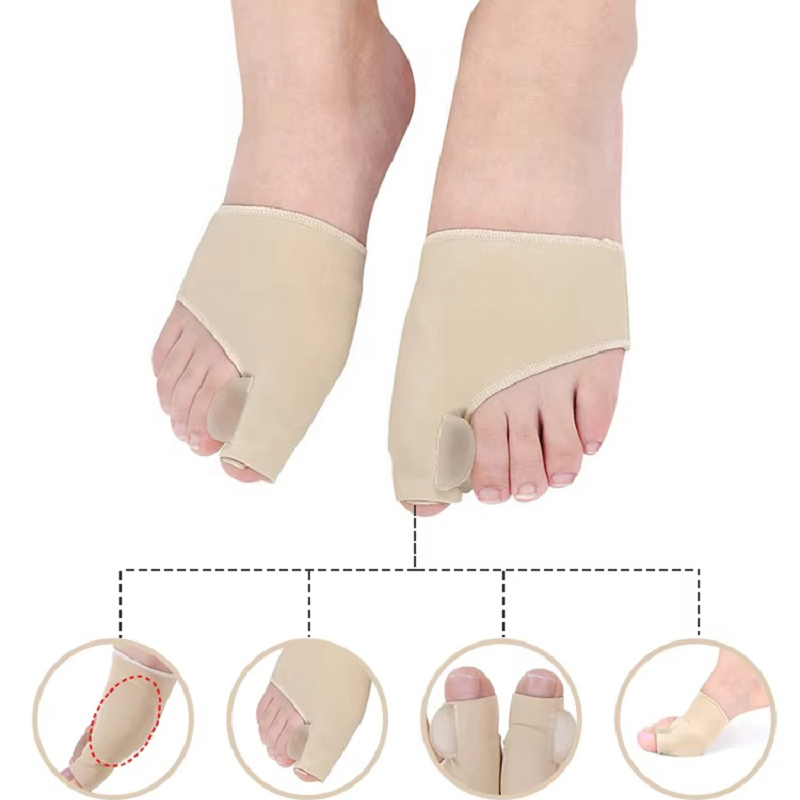 Bunion Corrector Gel Silicone Sleeves Bunion Pads Sleeves Toe Separator