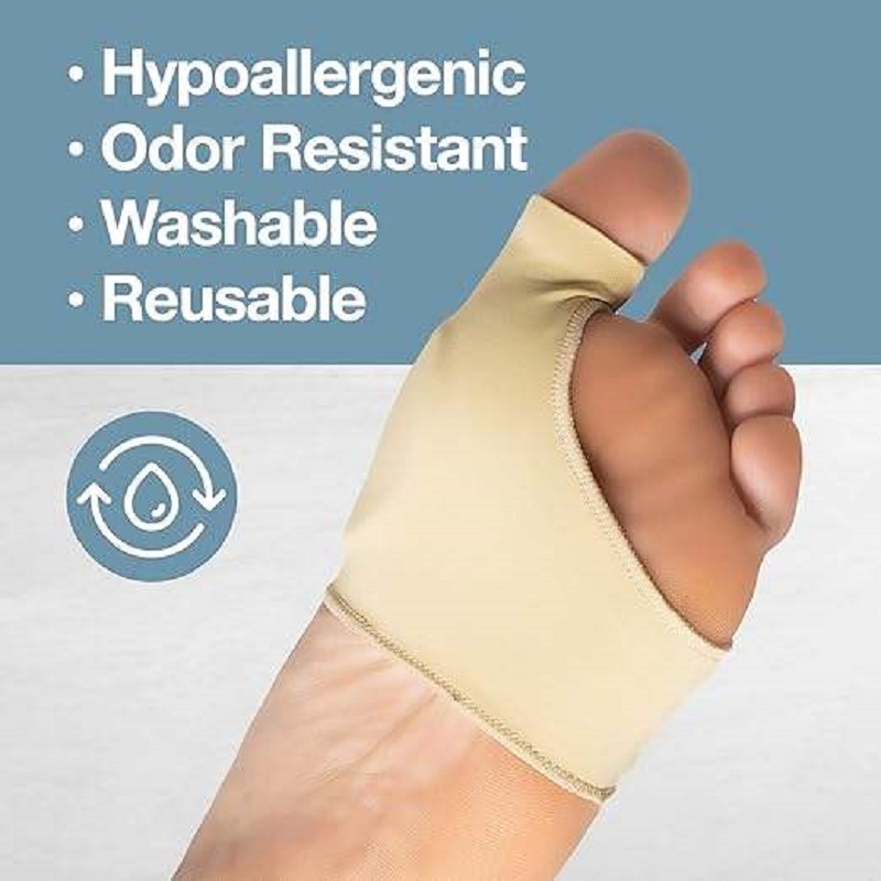 Bunion Corrector Sleeve Gel Cushion Pad for Pain Relief Toe Alignment