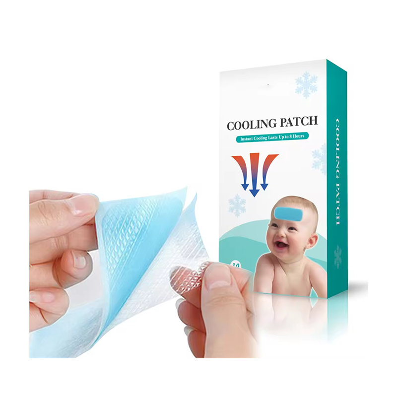 Non-medicated Cool Gel Baby Pads Cooling Patches Health Care Sheets Cooling Patches Children Adult