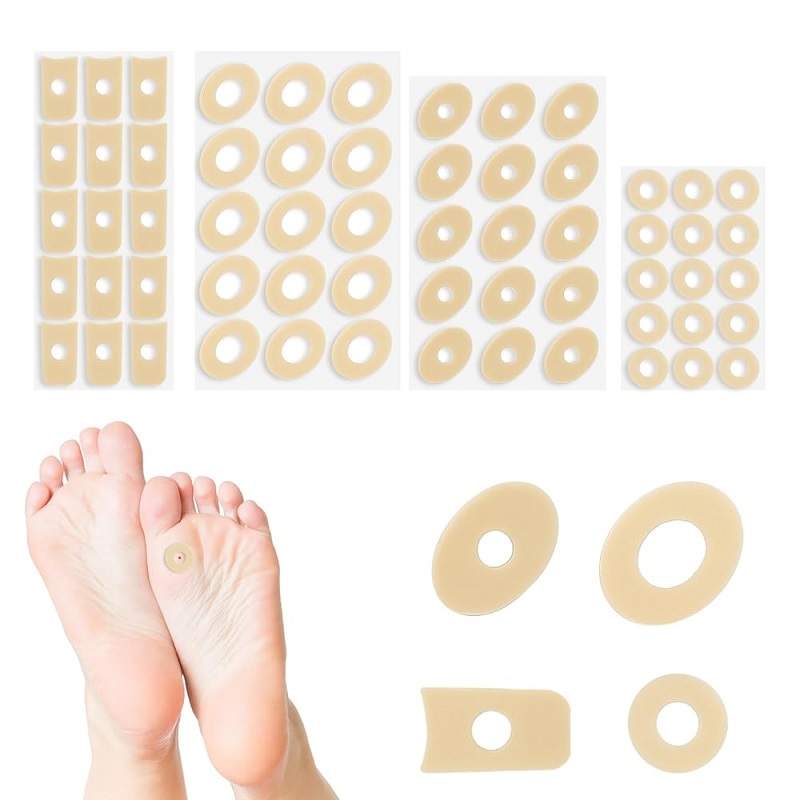 Foam Callus Cushions Toe and Foot Protectors Corn Cushions Toe Pads for Feet Toes Heel