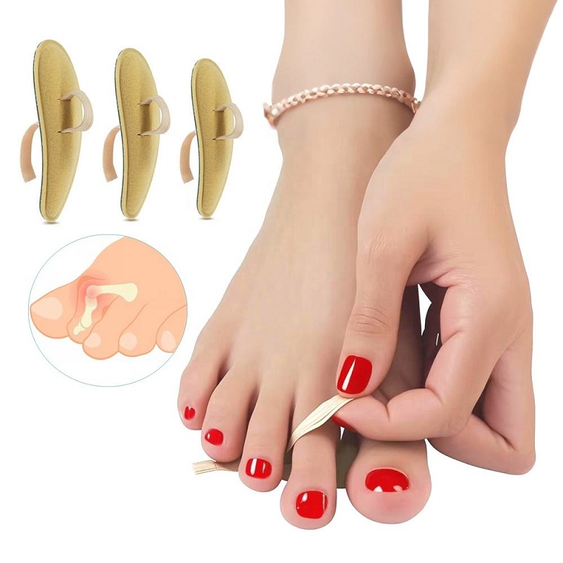 Silicone Toe Crest for Pressure Relief and Hammer Toe Correction