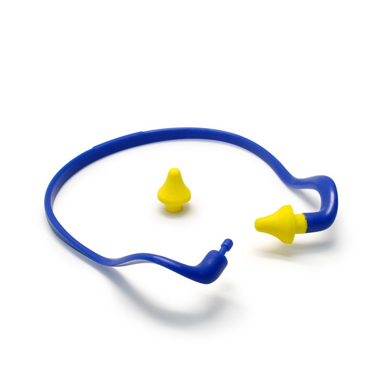 Lightweight Banded Earplugs with Replaceable Foam Pods