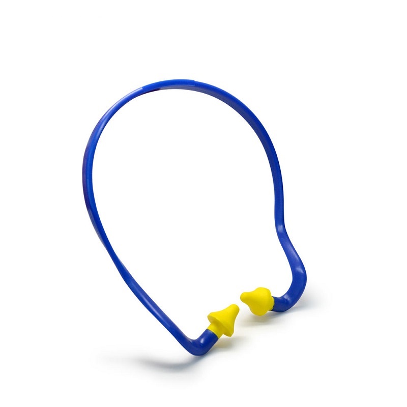 Lightweight Banded Earplugs with Replaceable Foam Pods