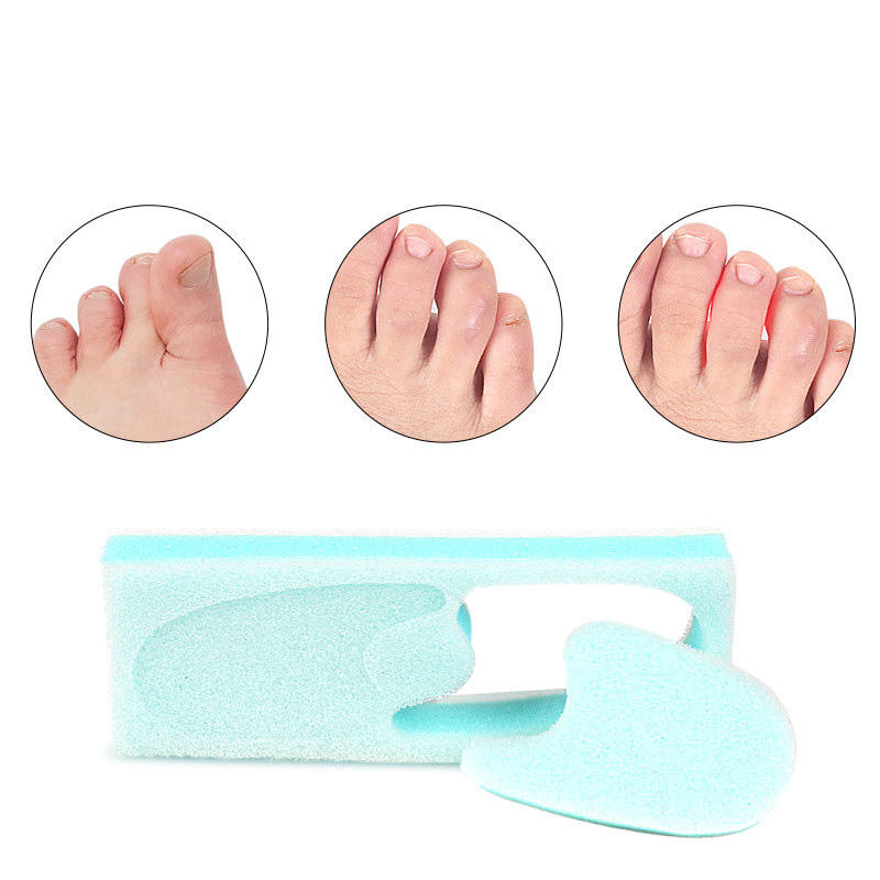 Foam Toe Spacers Sponge Thumb Valgus Corrector Toe Pad Overlapping Toe Orthosis