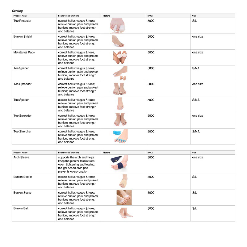 OEM Bulk Wholesale Footcare Accessories Manufacturing & Supply Solutions