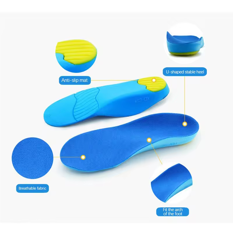 Orthopedic Insoles Medical Arch Support Insoles Flat Feet Correction Foot Care