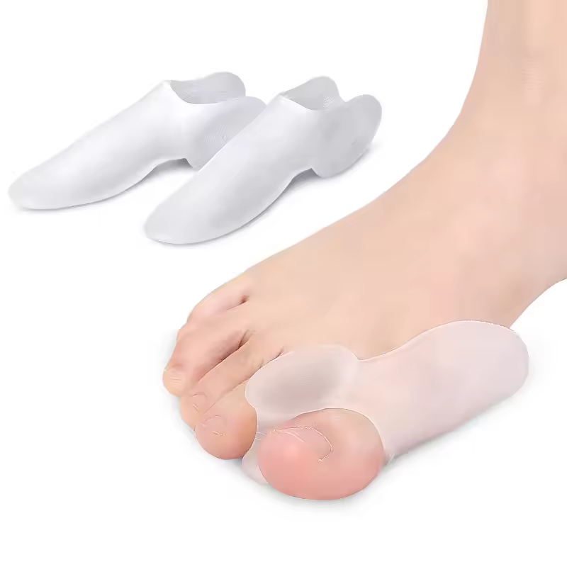 Silicone Bunion Relief Pads Toe Orthotics Foot Care Elastic Correct Hallux Valgus
