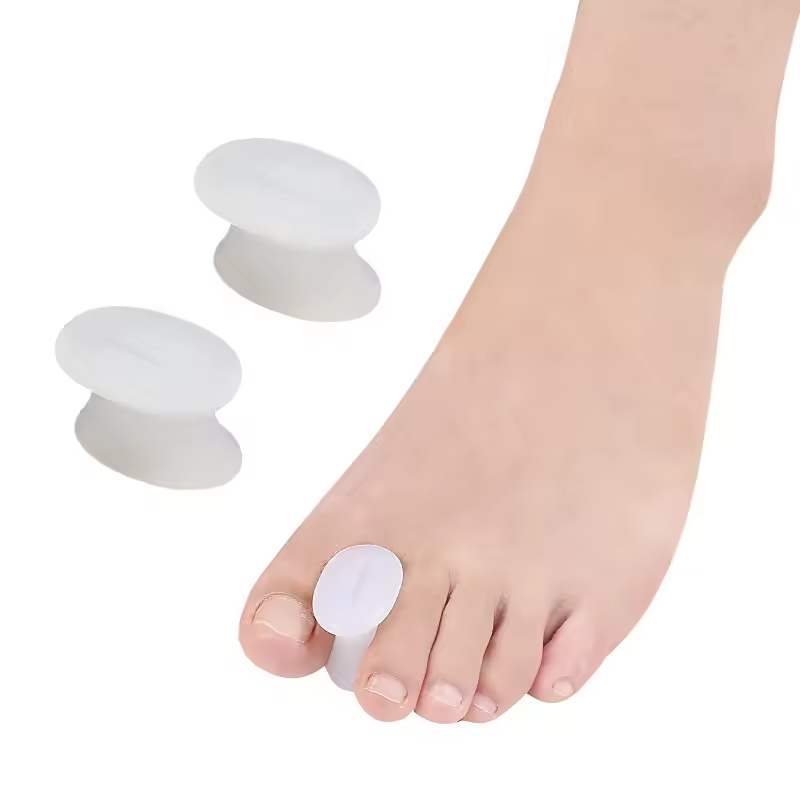 Silicone Gel Toe Separators Toe Spacer for Aligning Big Toe Relieves Bunion Corn Callus Pain Bunion