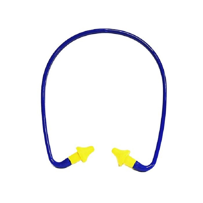 Lightweight Banded Earplugs with Replaceable Foam Pods