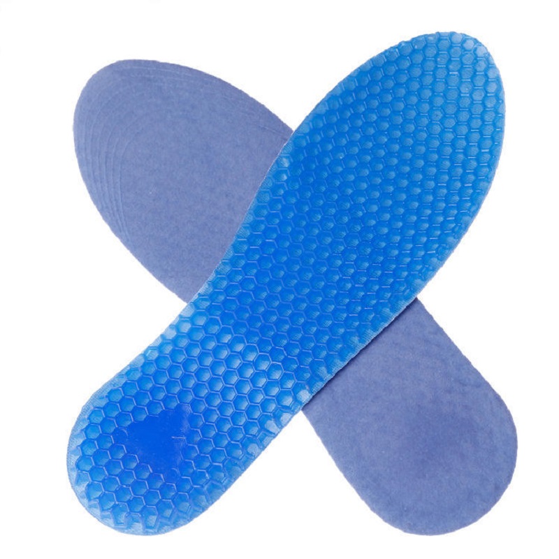 Orthopedic Sports Insoles PU Gel Honeycobm Orthotics Sport Cushion Insole