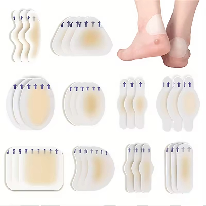  Medical Adhesive Hydrocolloid Foot Patch Pain Relief Blister Blister Plaster