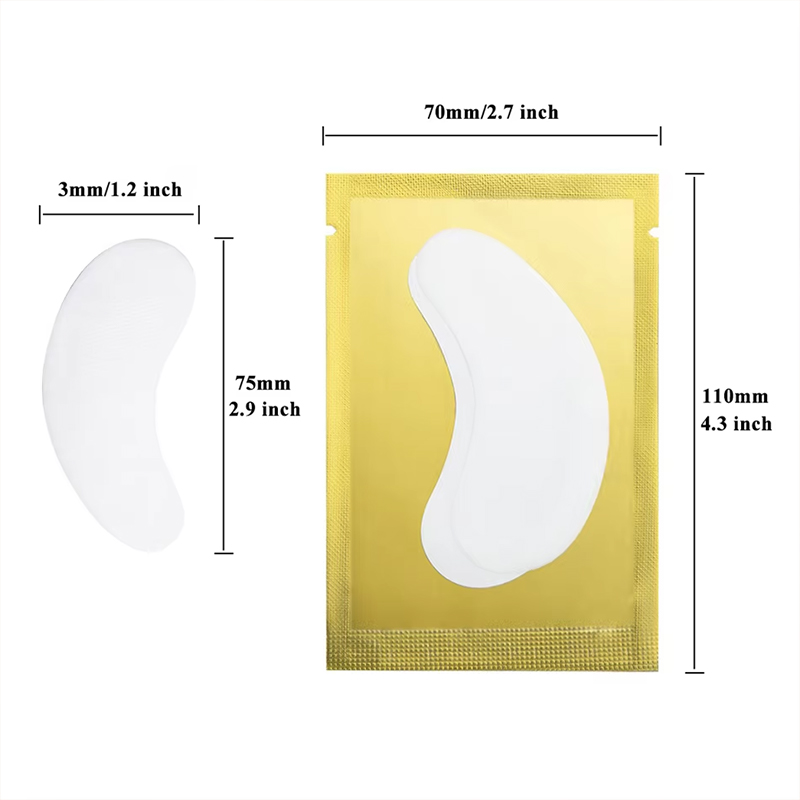 Lint-Free Gel Eye Pads for Eyelash Extension