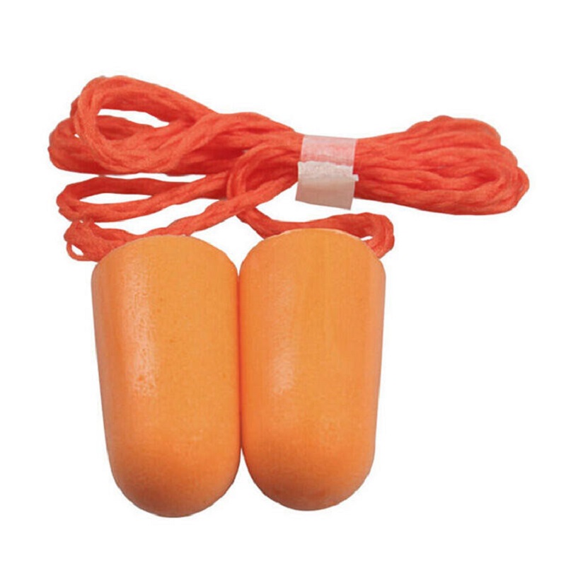 Corded PU Foam Sound Insulation Antinoise Earplugs 1110 Filter Safety Earplug
