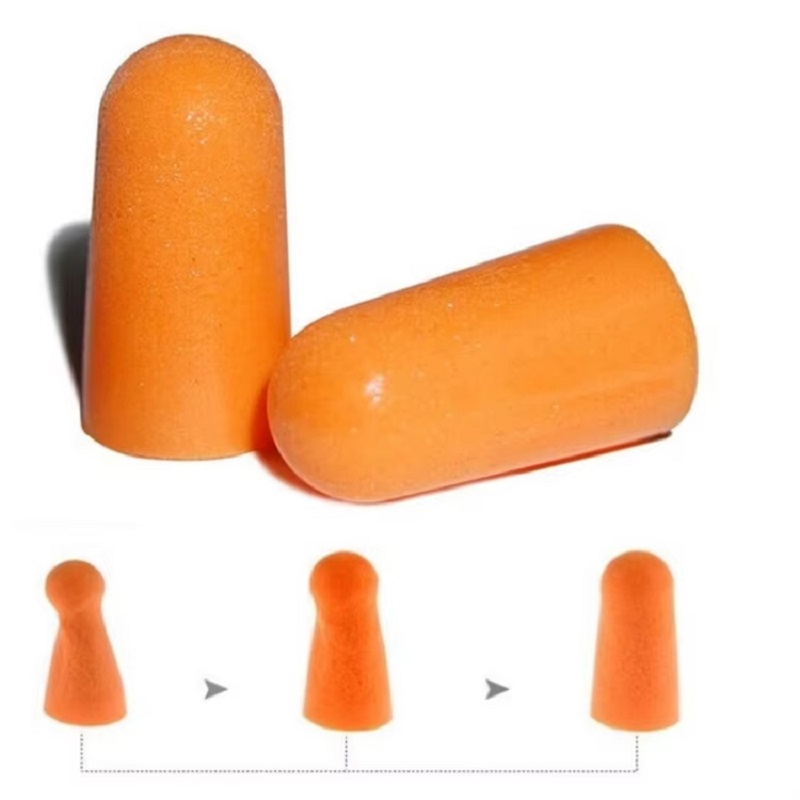 Foam PU Cordless Earplugs for Hearing Conservation